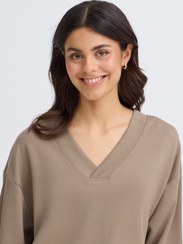 Felpa 'FRAURORA' di Fransa in marrone