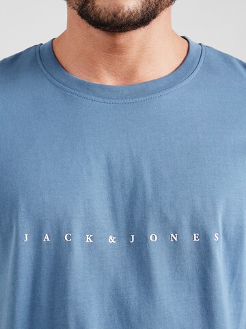 JACK & JONES T-Shirt 'JJESTAR' in Blau