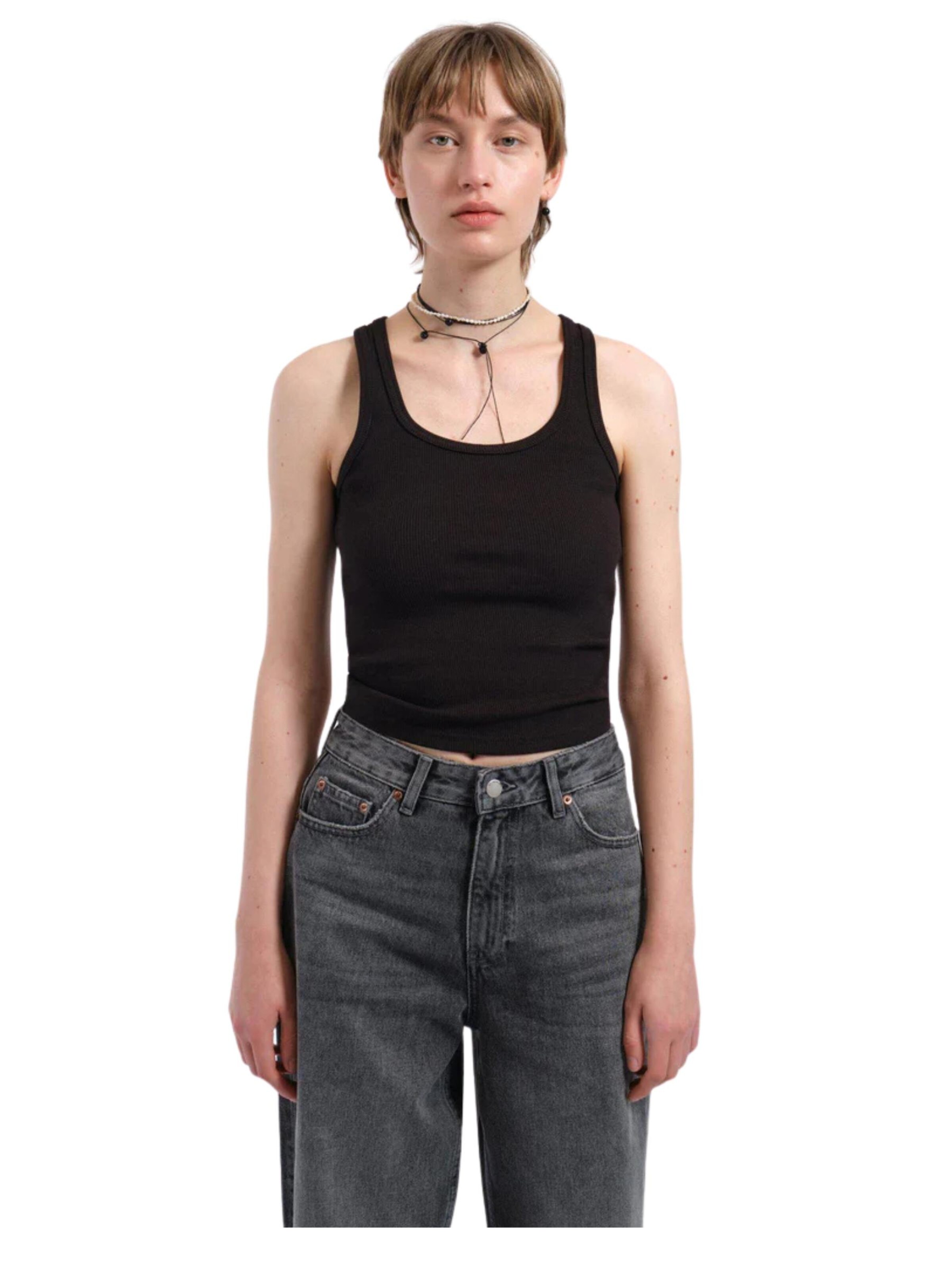 Dr. Denim Top‌‌‌‌‌‌‌‌ in Schwarz