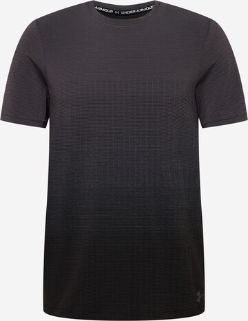 UNDER ARMOUR Functioneel shirt in Zwart: voorkant