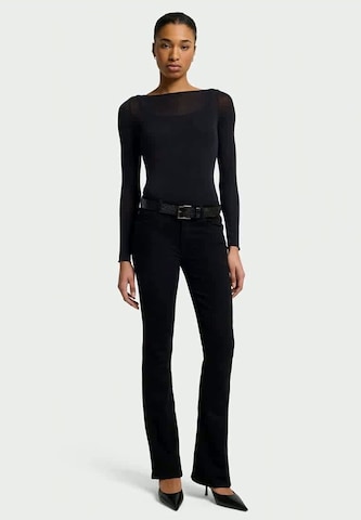 Bootcut Jean 7 for all mankind en noir : devant
