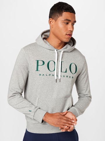 Felpa di Polo Ralph Lauren in grigio: frontale