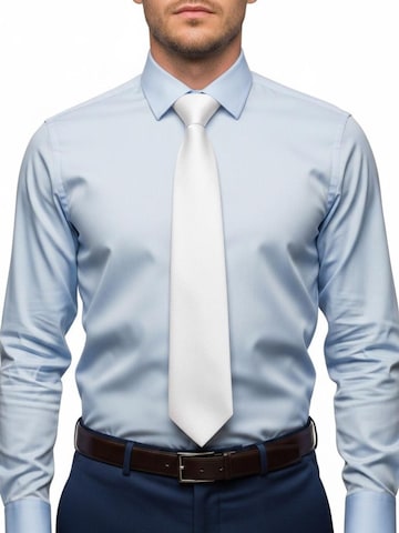Suitable Tie in White