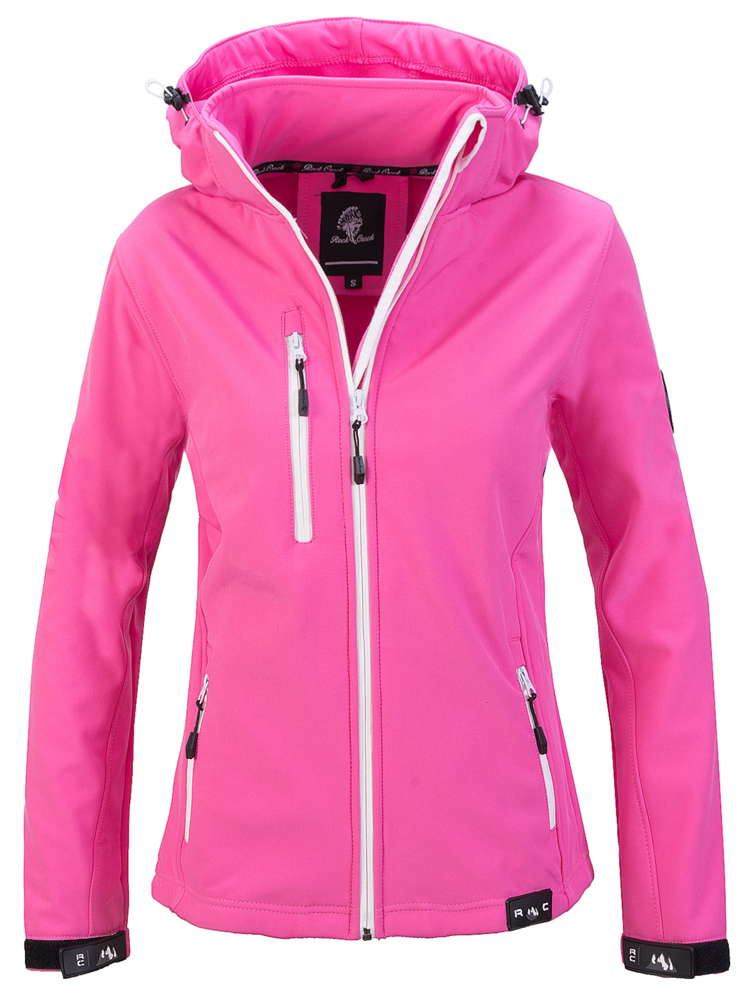 Rock Creek Outdoorjacke in pink, Produktansicht