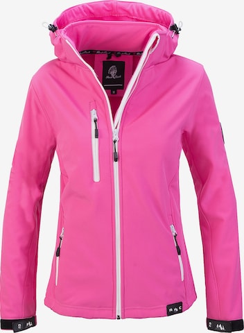 Rock Creek Outdoorjacke in Pink: predná strana