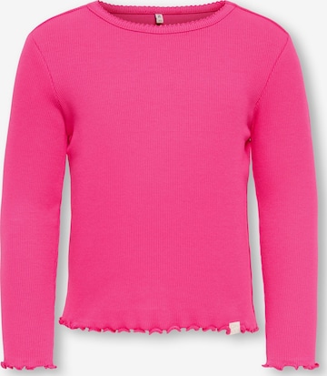Only Mini Shirt 'KMGTrinny' in Pink: front