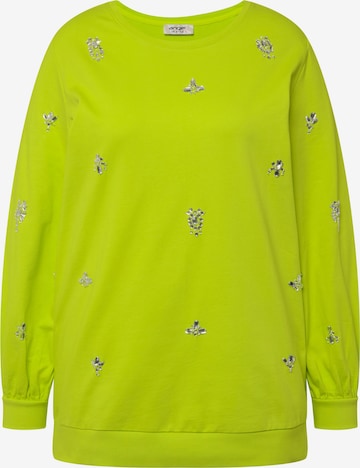 Sweat-shirt Angel of Style en vert : devant