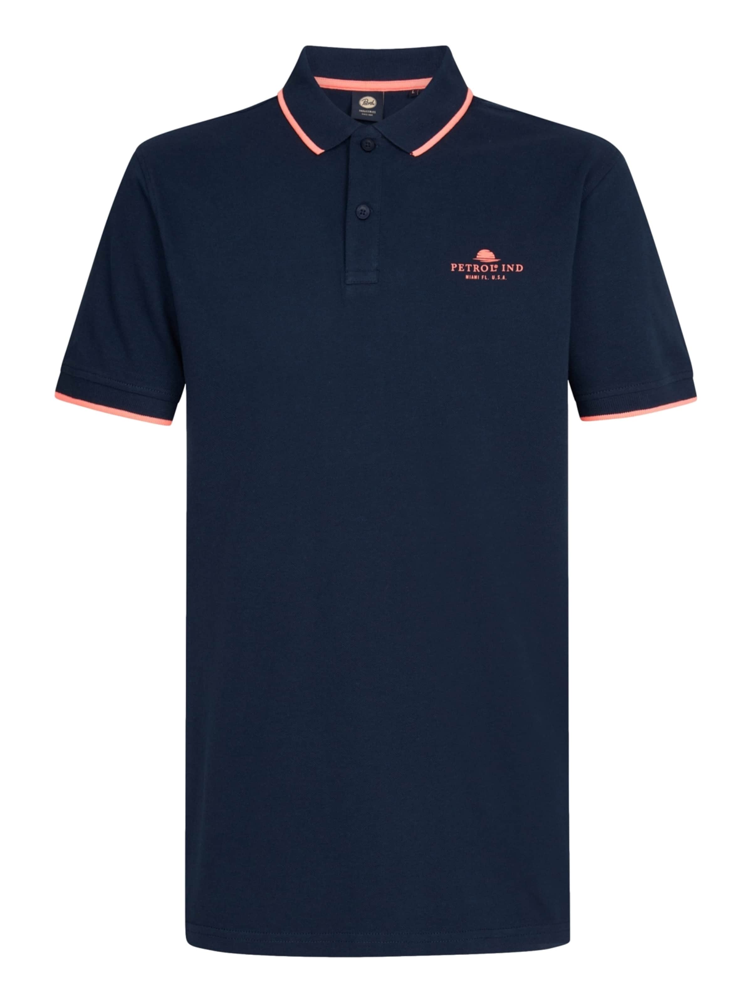 Petrol Industries Shirt 'Lagoon' in Blue: front