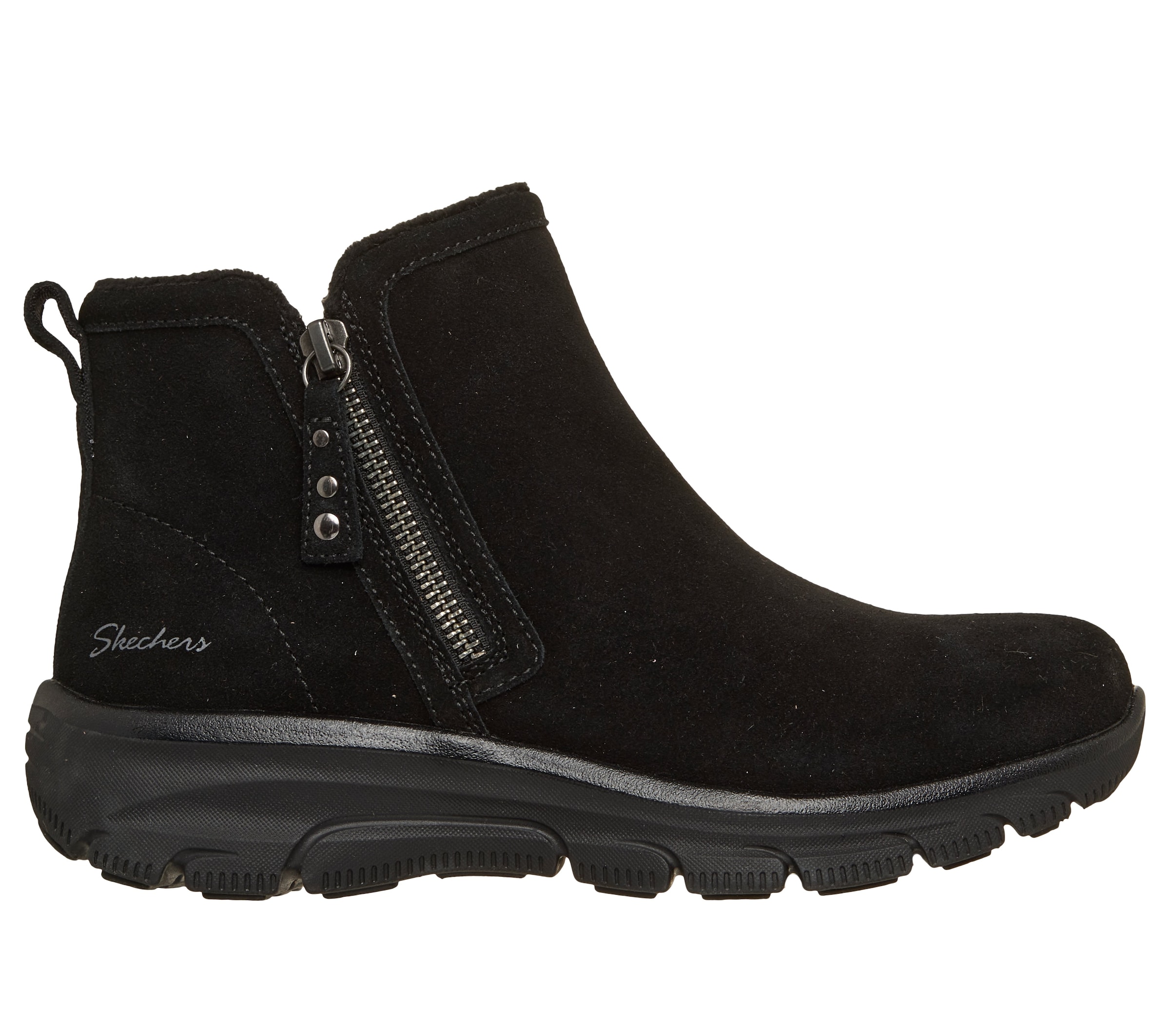 SKECHERS Ankle Boots 'EASY GOING' in Black