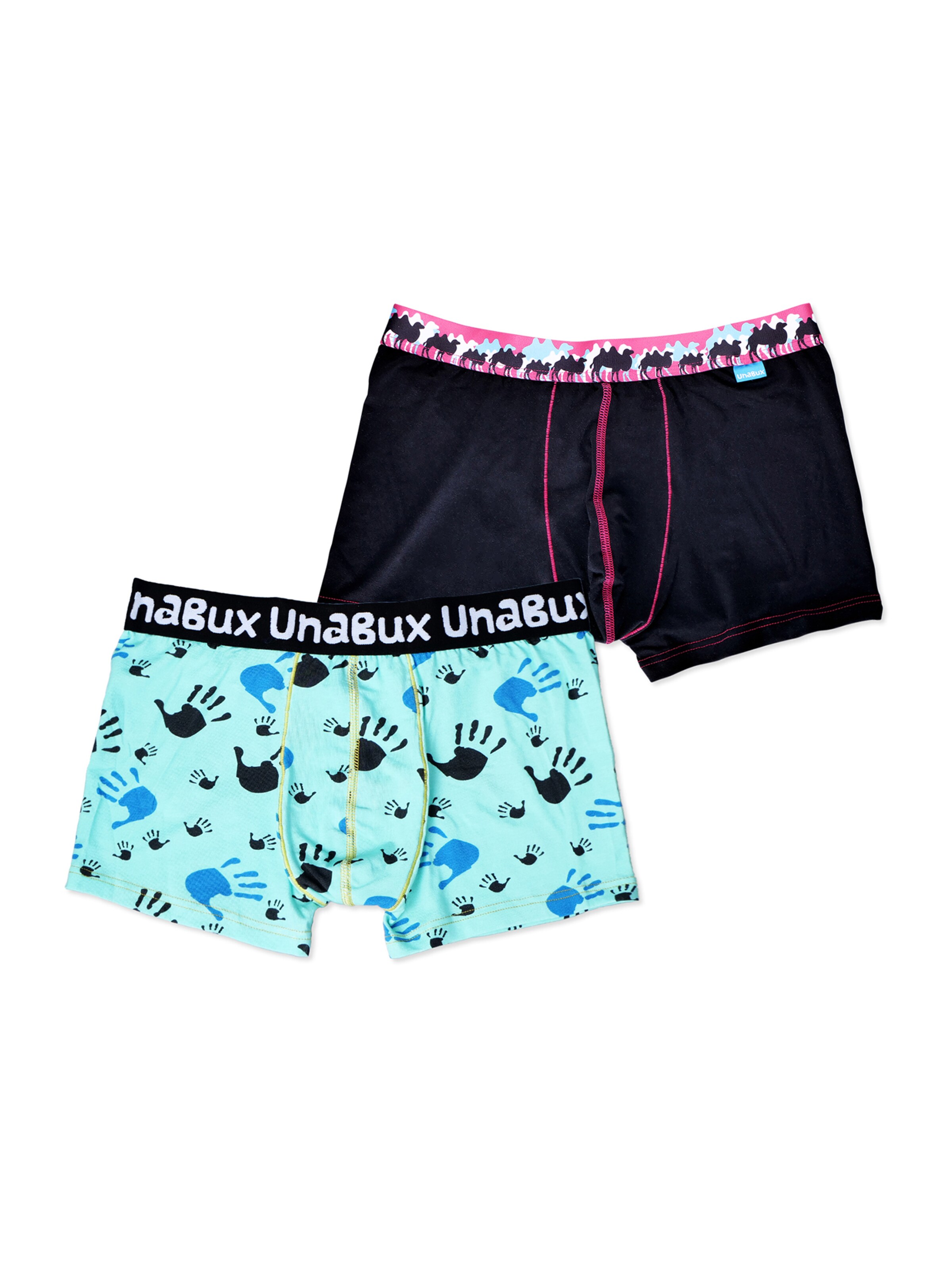 UNABUX Boxer shorts in Blue: front