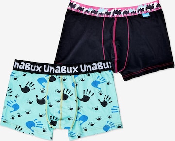 UNABUX Boxer shorts in Blue: front