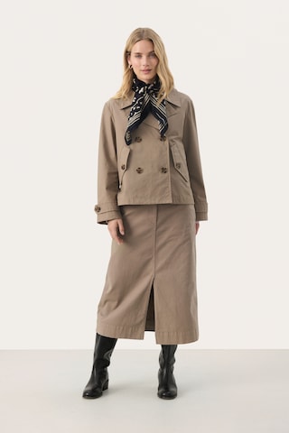 Part Two Overgangsjakke 'Nelli' i beige