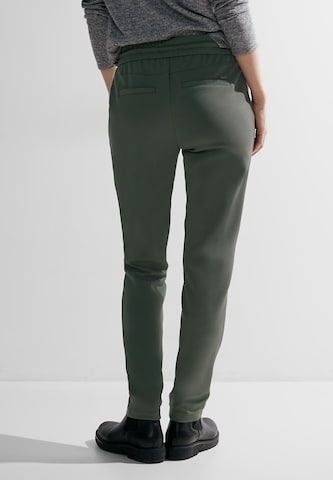CECIL Slim fit Pants 'Tracey' in Green