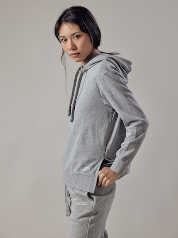 Sweat-shirt 'Felpa con Cappuccio e Spacchi Laterali' OWN Off With Nature en gris