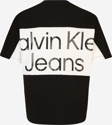 Calvin Klein Jeans Plus T-Shirt in Schwarz