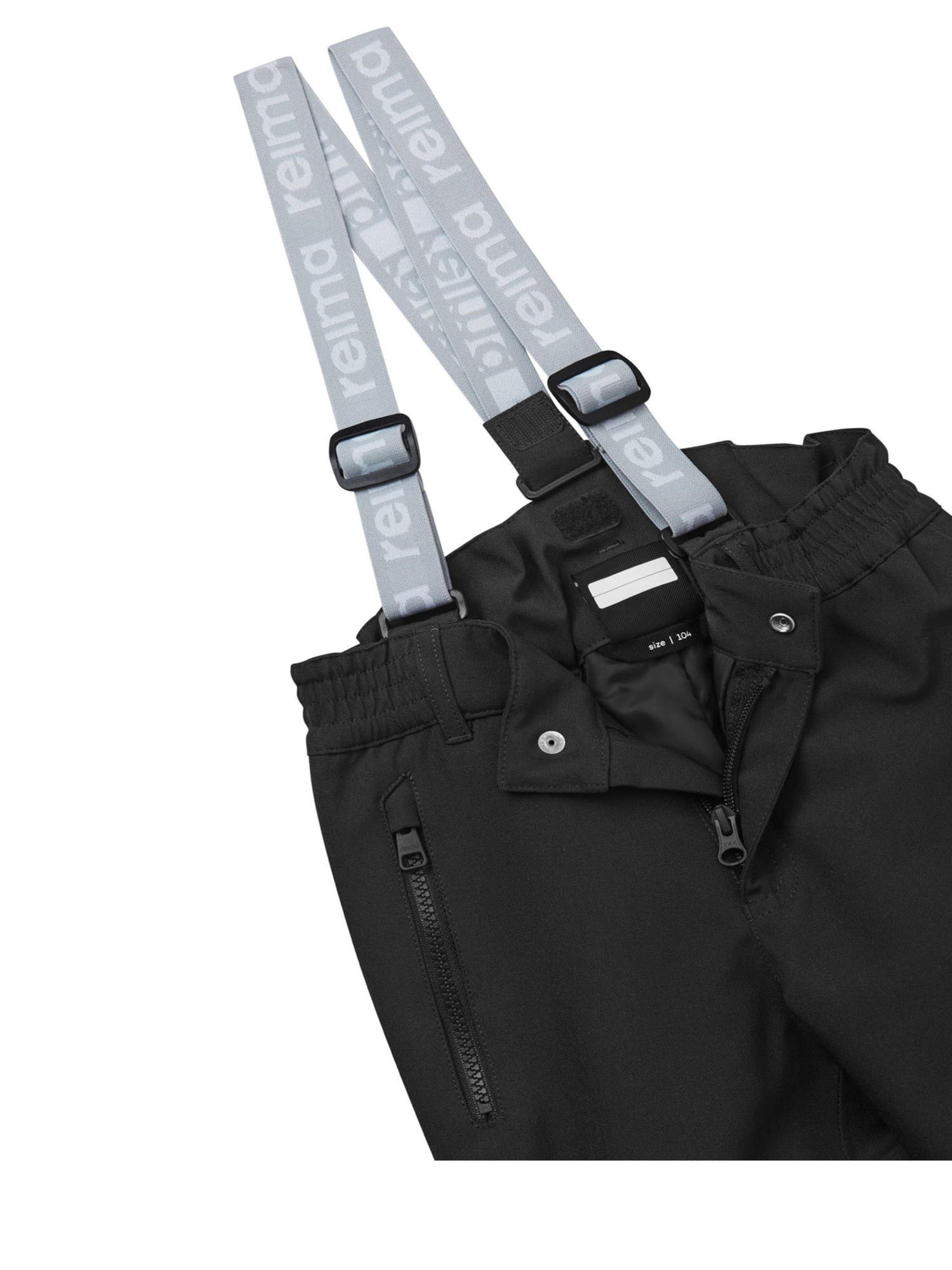 Regular Pantalon de sport Reima en noir