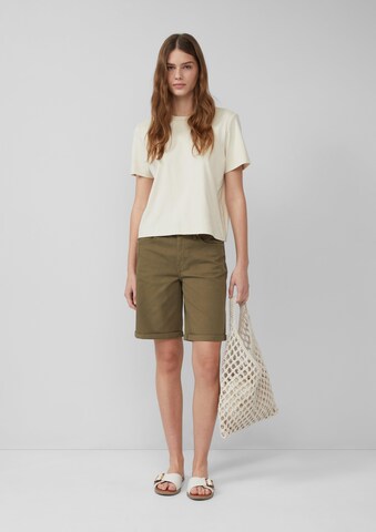 s.Oliver Regular Shorts 'Karolin' in Grün