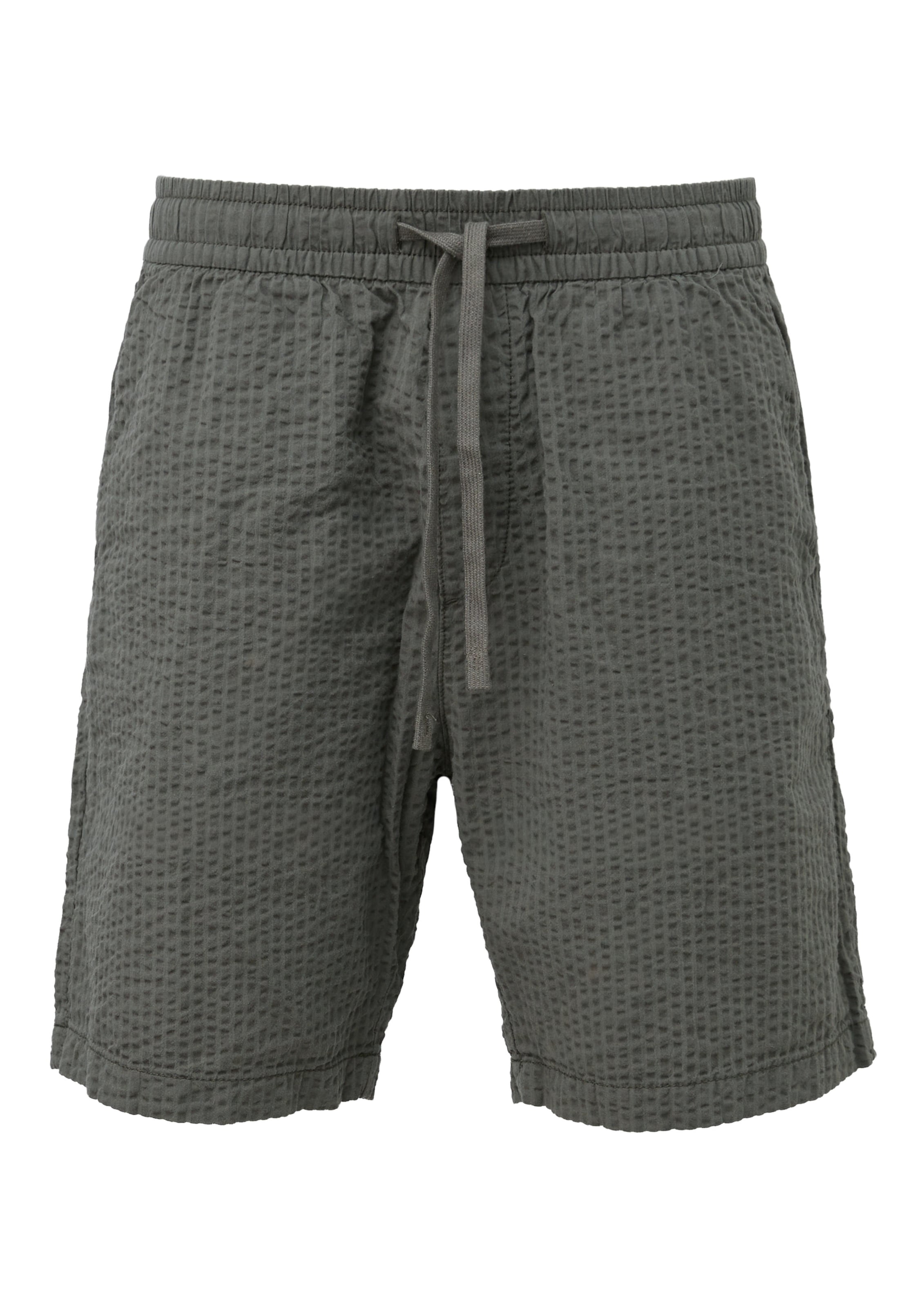 Loosefit Pantalon QS en gris : devant