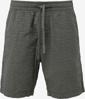 Loosefit Pantalon QS en gris : devant