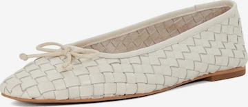Ballerines Dune LONDON en beige : devant