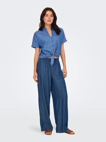 ONLY Bluse 'ONLNova' i blå