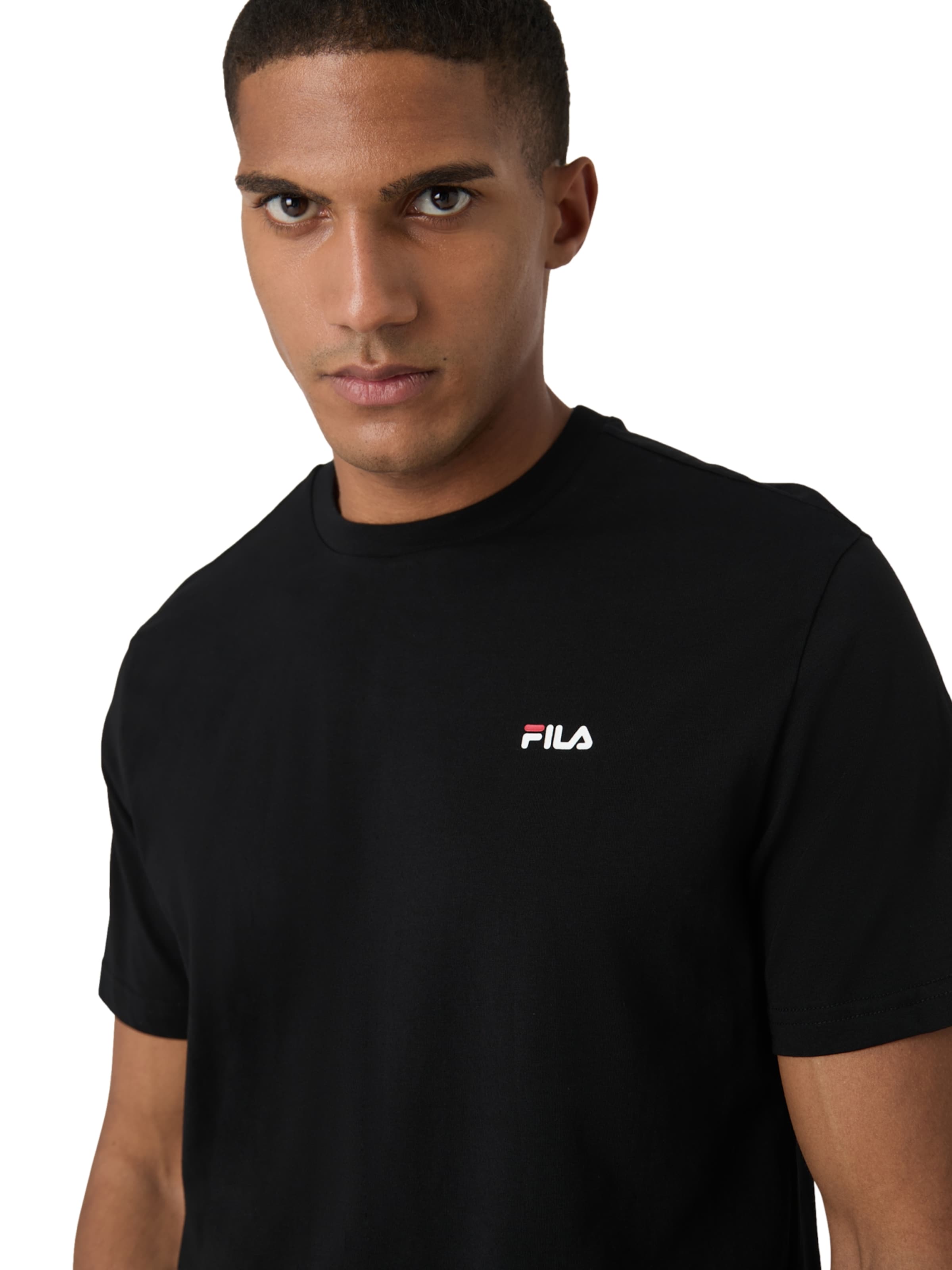 FILA T-Shirt 'LAAS' in Schwarz