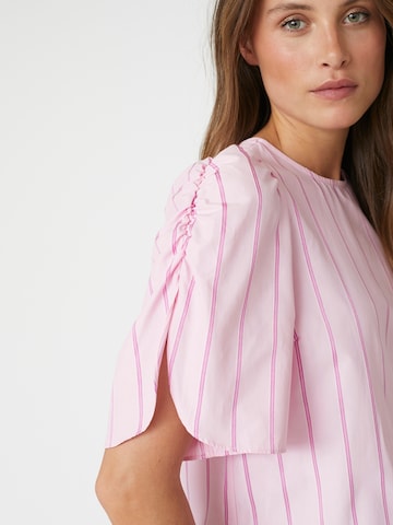 co'couture Blouse 'Rosalina' in Roze