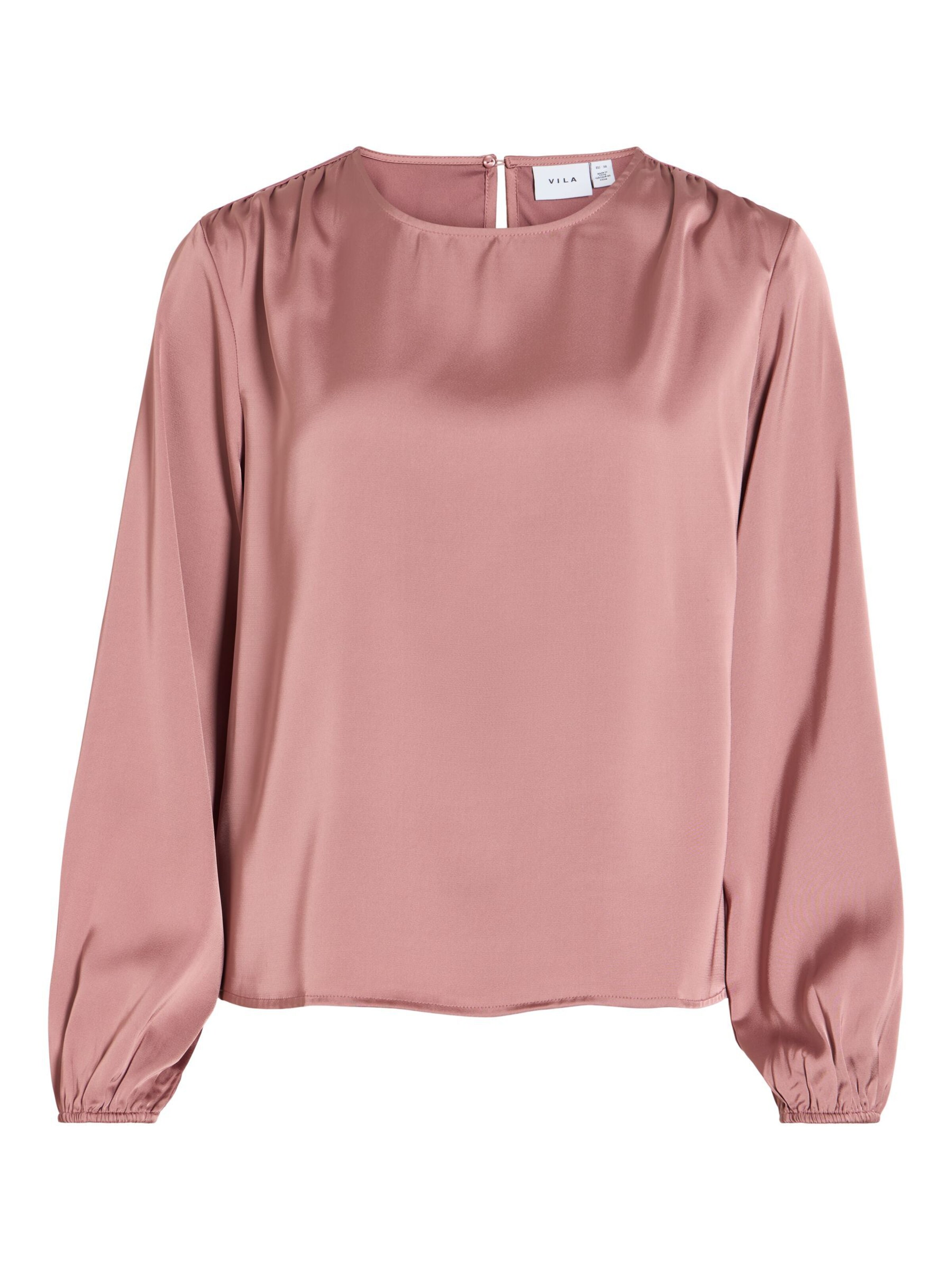 VILA Blouse 'VIENNA' in Roze: voorkant