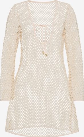 LSCN by LASCANA Klänning i beige: framsida