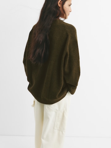 Pull&Bear Пуловер в кафяво