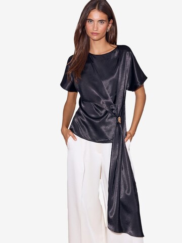Lipsy Shirt in Zwart: voorkant