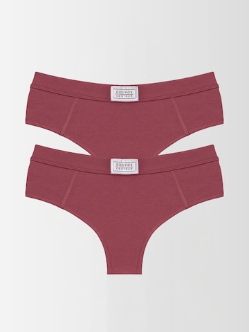 String DOUVOS CONTOUR en rose : devant