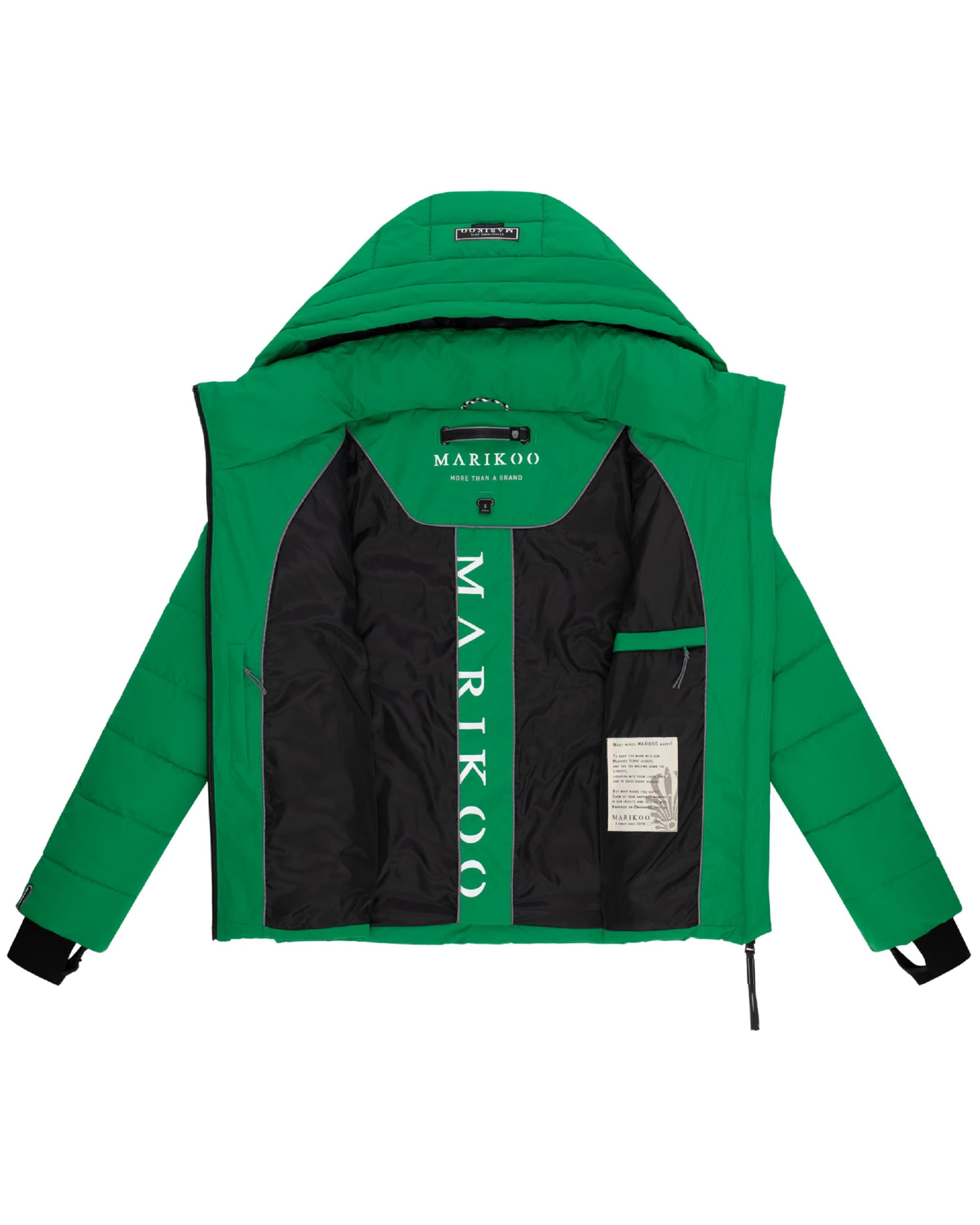 Veste d’hiver MARIKOO en vert