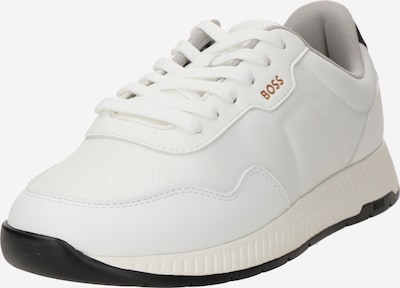 Sportbačiai be auliuko 'Titanium' iš BOSS, spalva – tamsiai oranžinė / juoda / balta, Prekių apžvalga