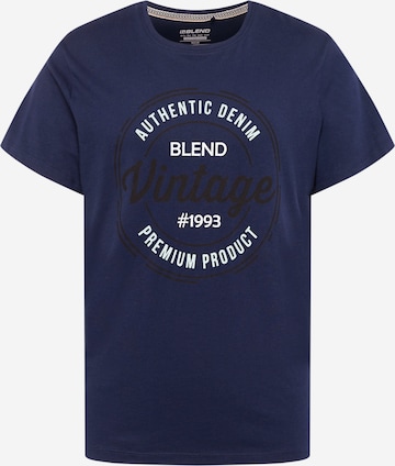 BLEND T-Shirt in Blau: predná strana