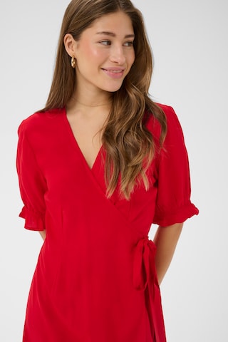 Cream Kjole 'CRTiah' i rød