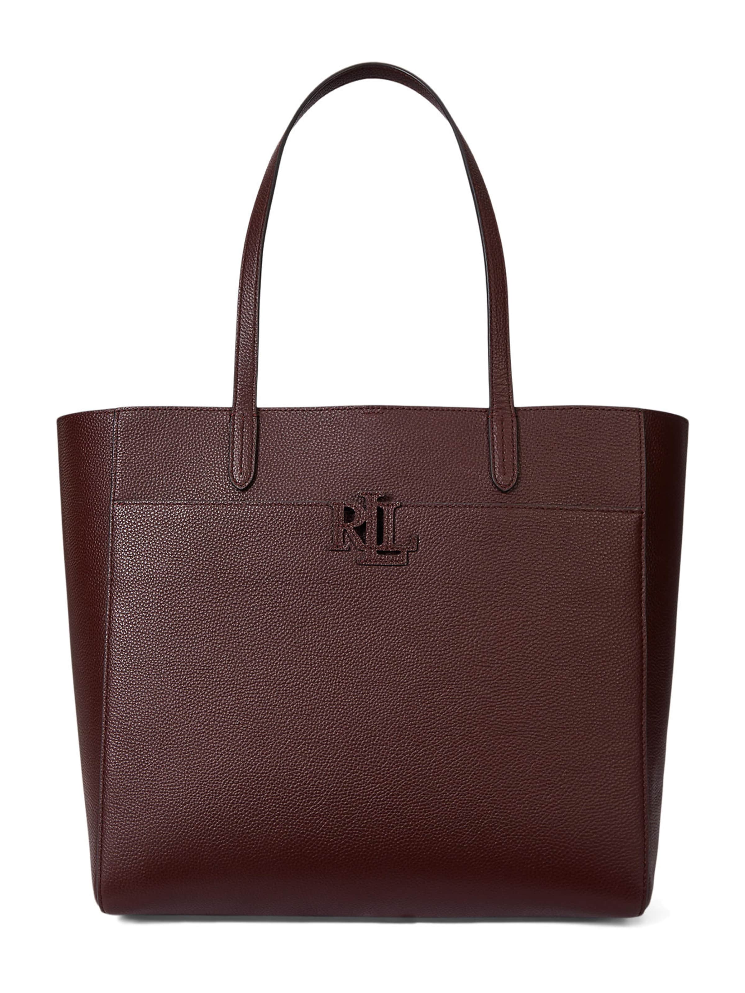 Lauren Ralph Lauren Nakupovalna torba | rdeča barva: sprednja stran