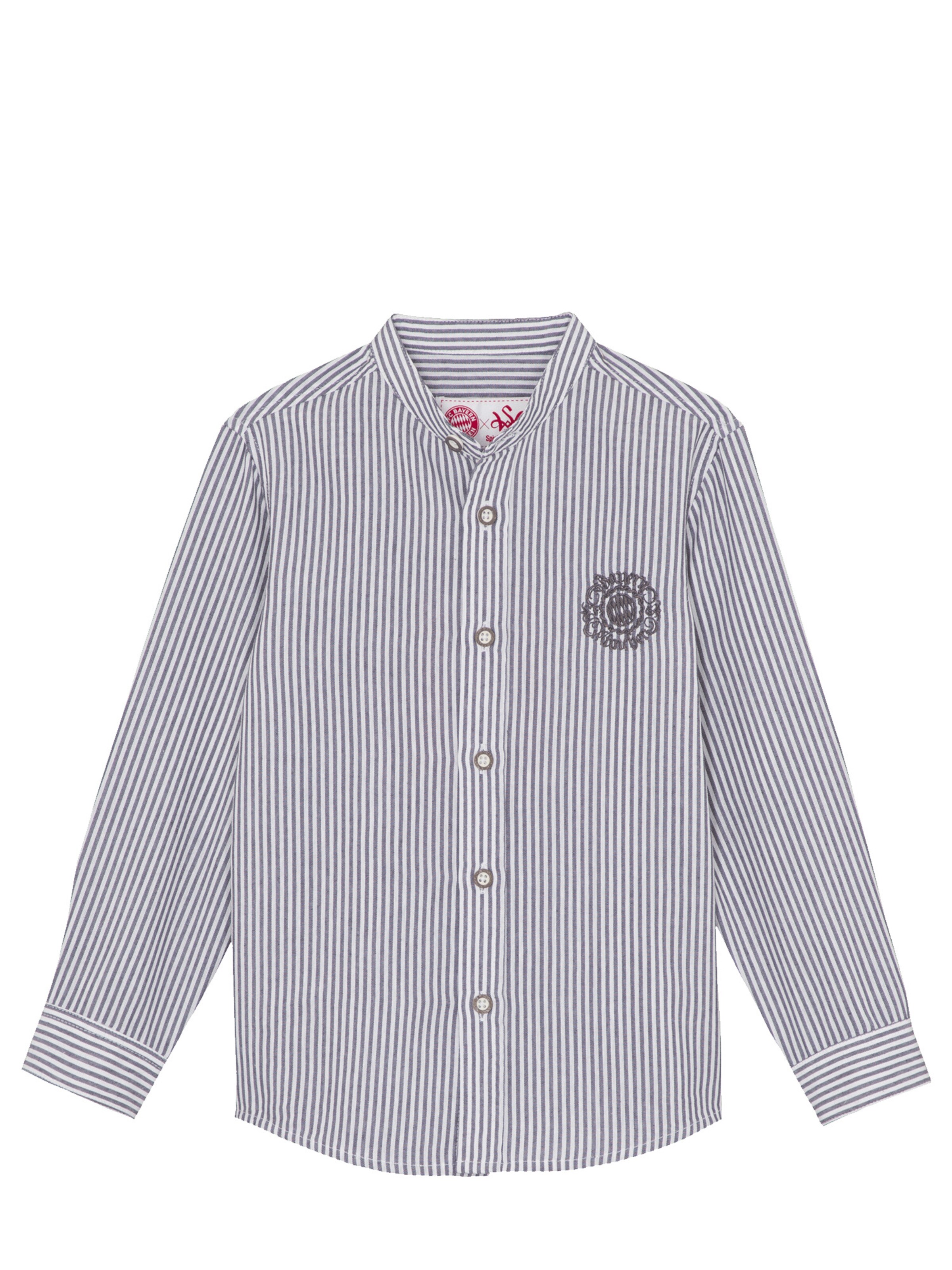 SPIETH & WENSKY Regular fit Button Up Shirt in Grey: front