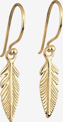 Boucles d'oreilles ELLI en or : devant