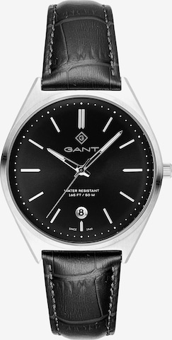 GANT Analoginen kello värissä musta: etupuoli