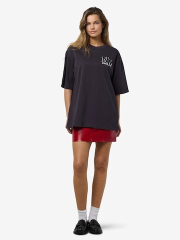 Noisy may Shirt 'NMKOKOON' in Grijs