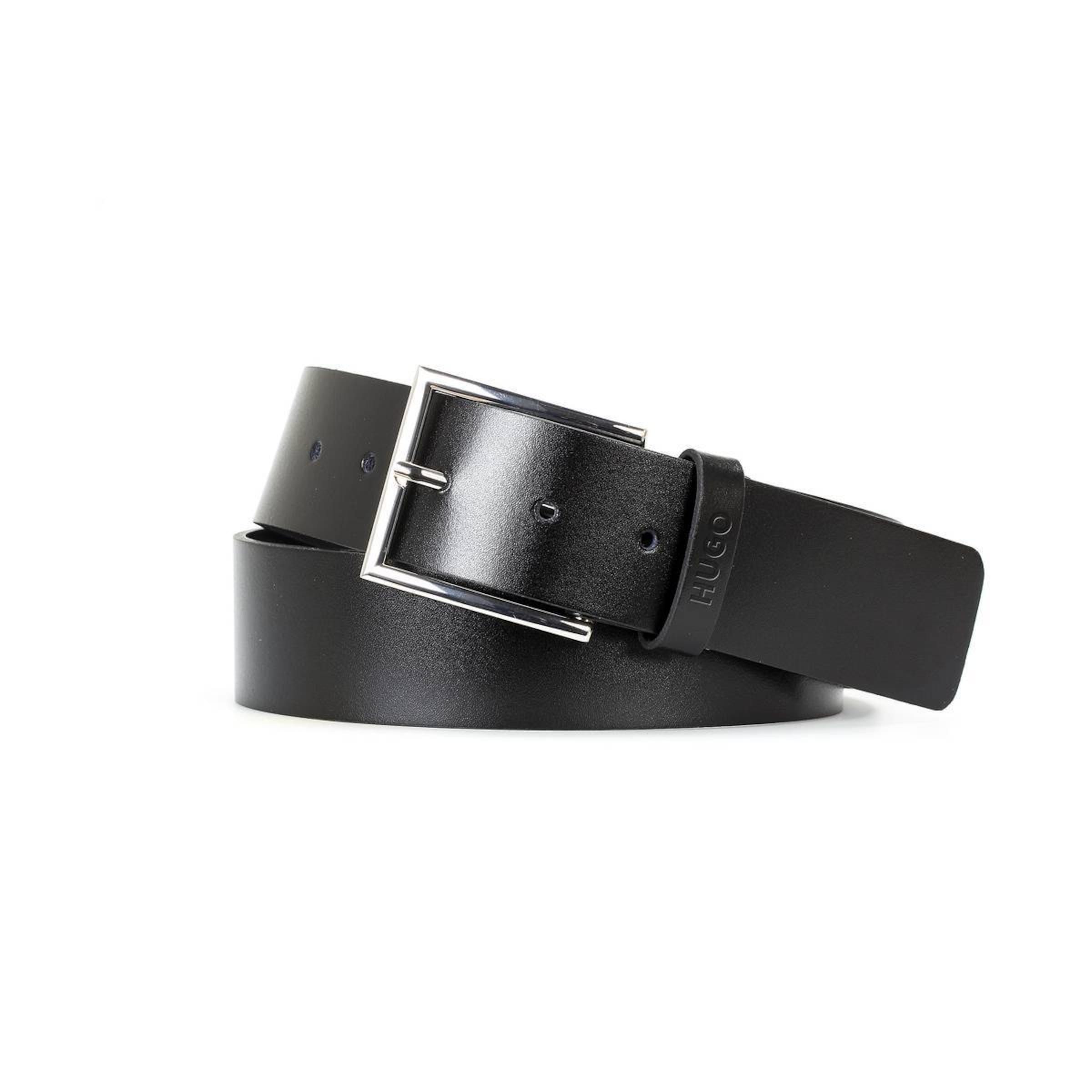 Ceinture 'Giaspo' HUGO en noir : devant