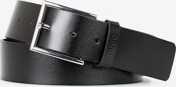 HUGO Red Belt 'Giaspo' in Black: front