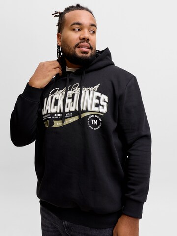 Jack & Jones Plus Μπλούζα φούτερ σε μαύρο