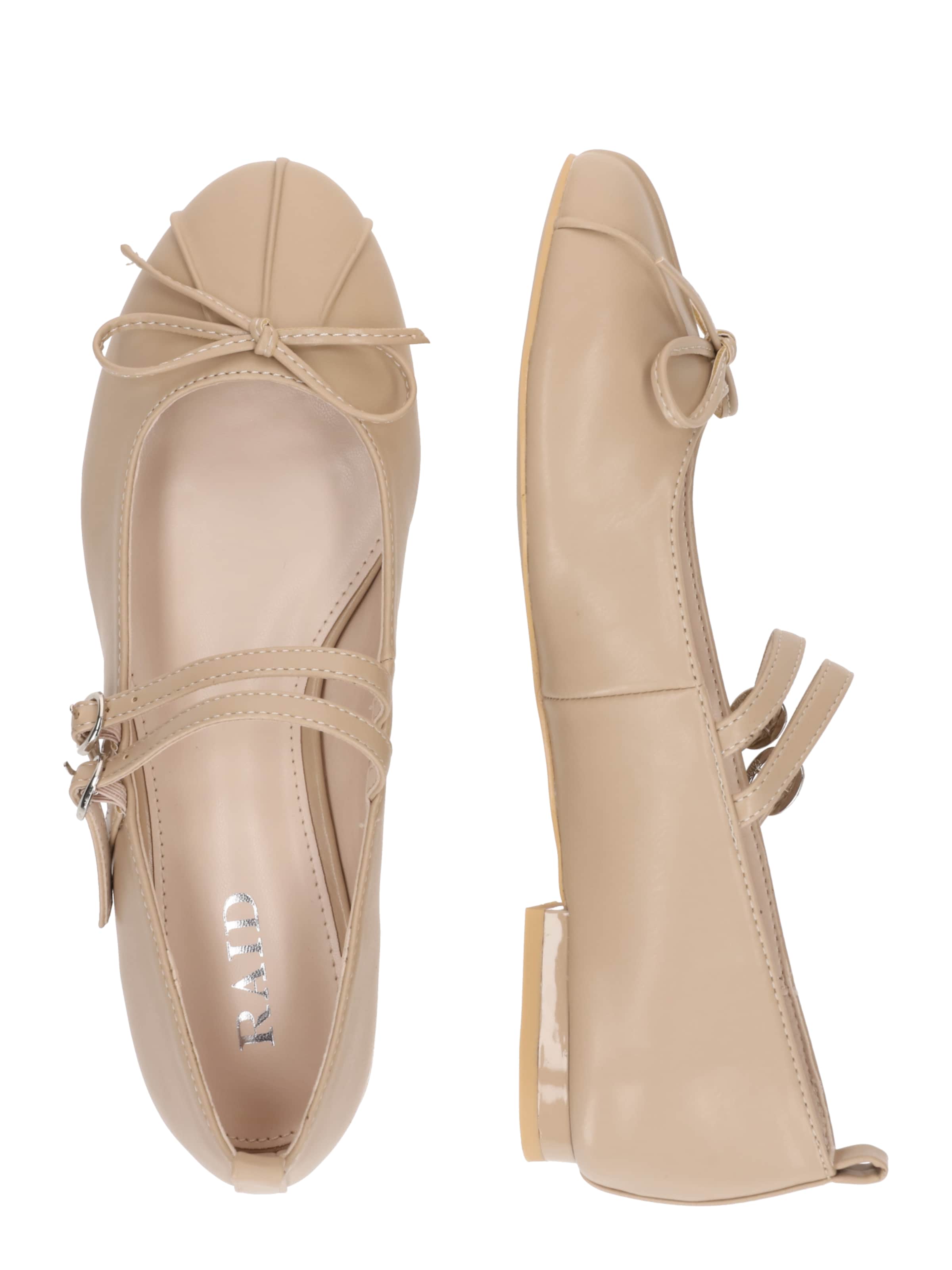 Raid Балетки с ремешком 'IDOL' в Бежевый