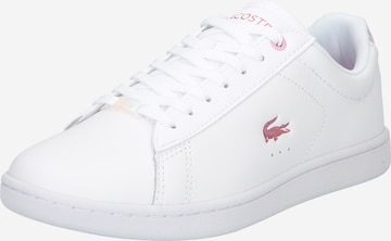 LACOSTE Tenisky 'CARNABY' – bílá: přední strana