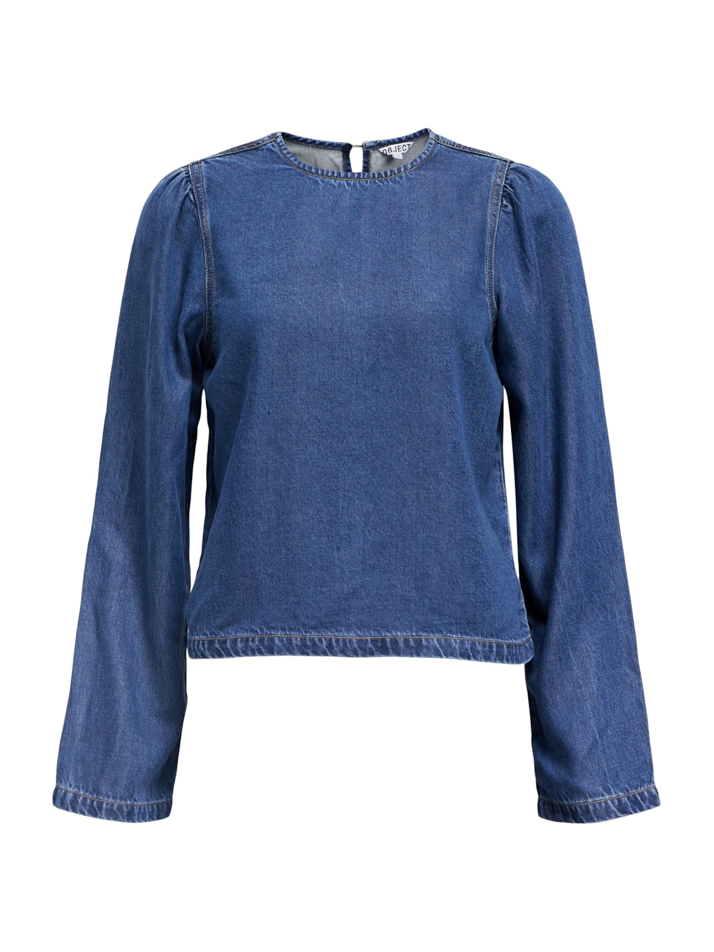 Chemisier 'OBJFRAME' OBJECT en bleu : devant