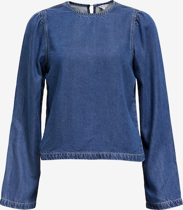 Chemisier 'OBJFRAME' OBJECT en bleu : devant