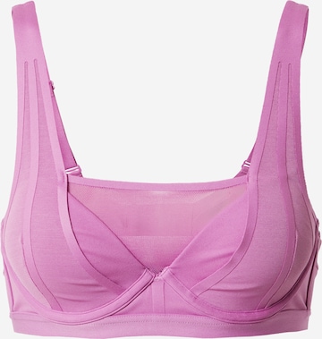 High support Soutien-gorge de sport ADIDAS PERFORMANCE en violet : devant