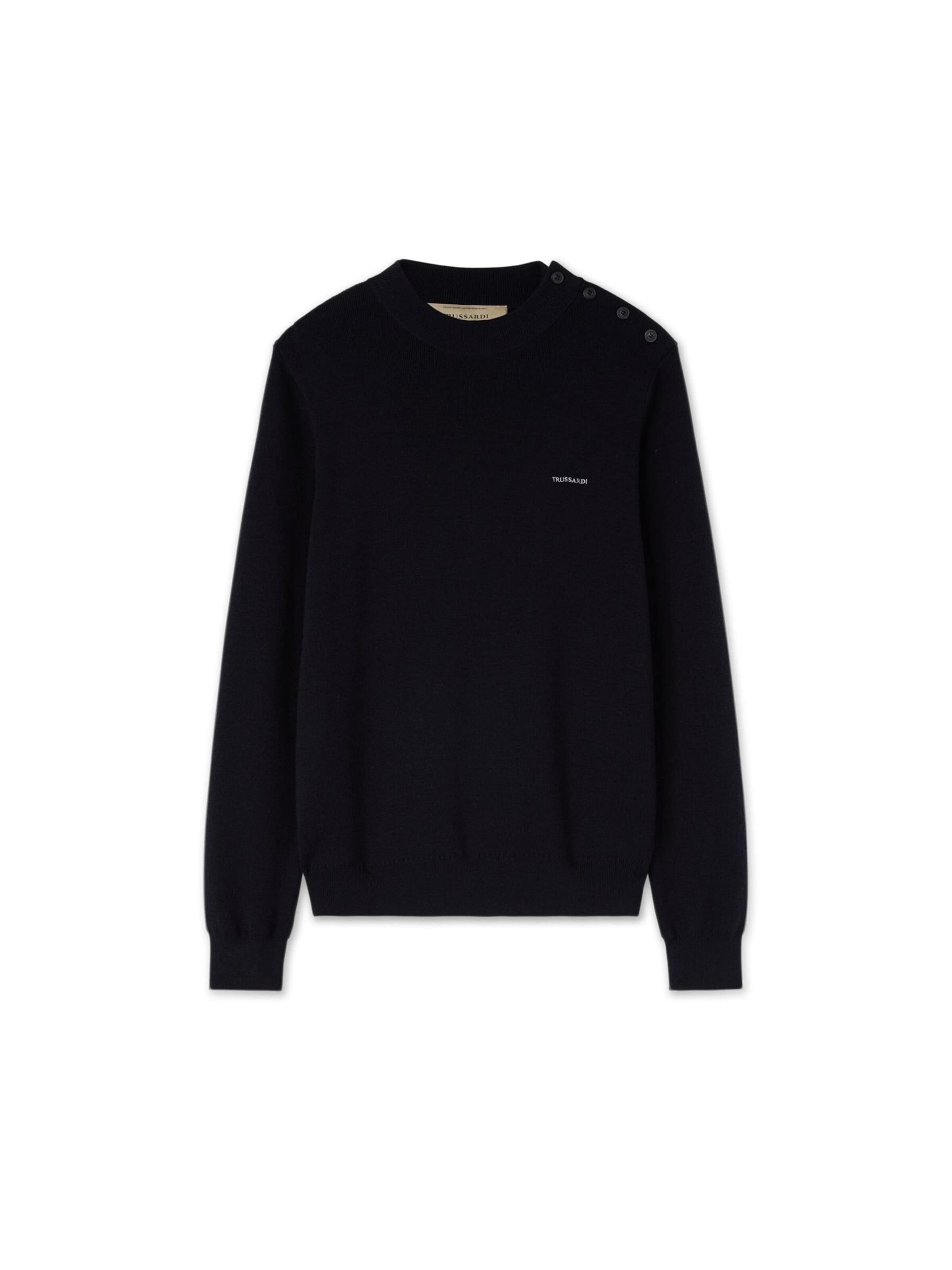 Pullover di Trussardi in blu: frontale